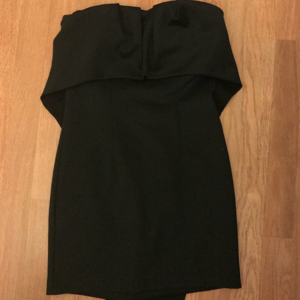 NWT!! Bebe Black strapless dress size XS